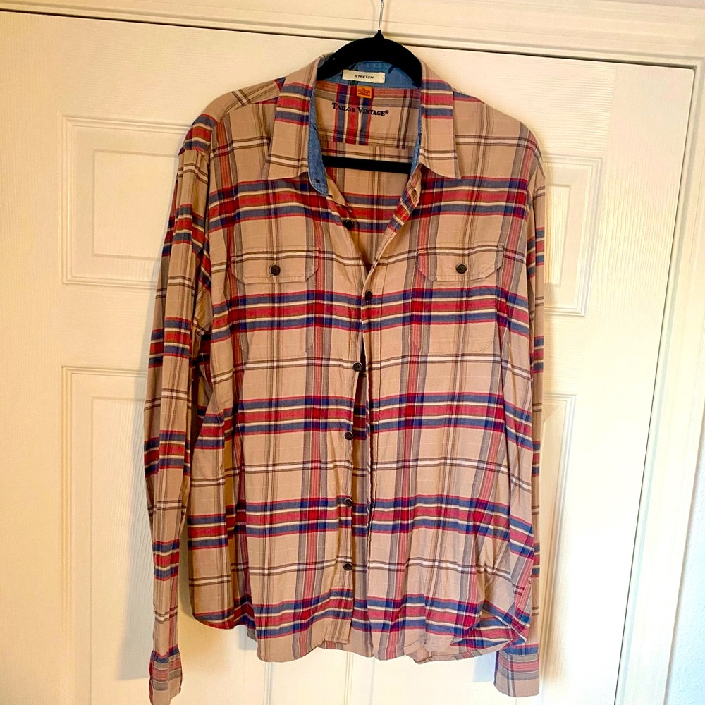 Men’s Taylor Vintage plaid shirt